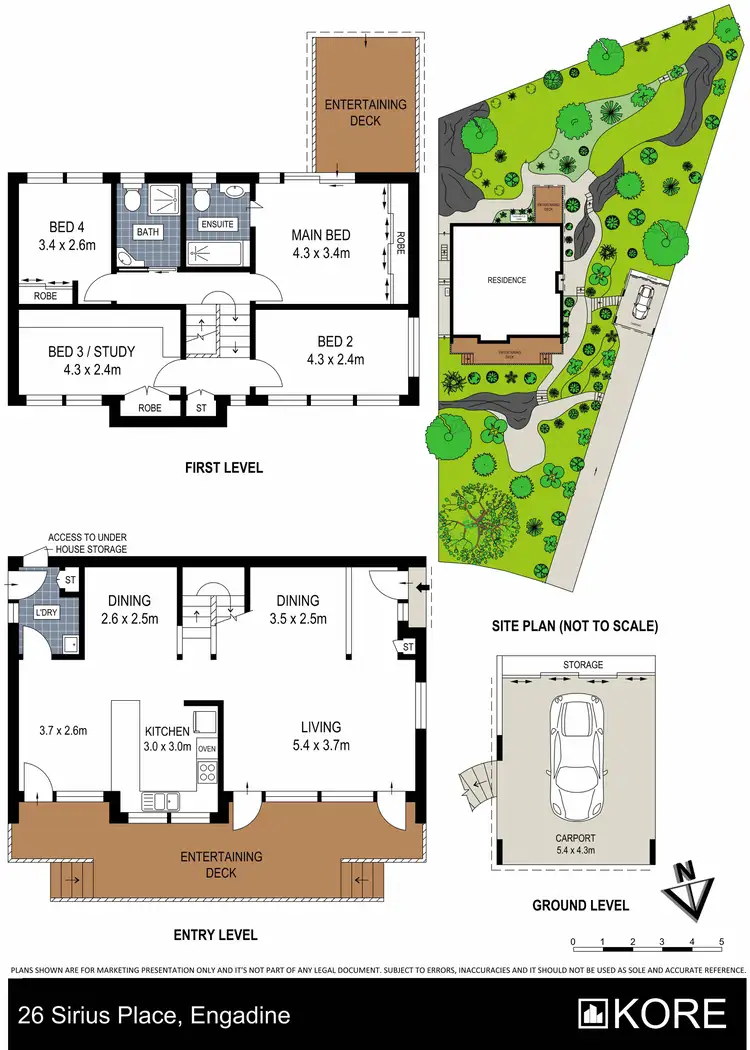 Floorplan of Homely house listing, 26 Sirius Place, Engadine NSW 2233