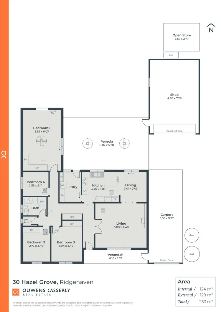 Floorplan of Homely house listing, 30 Hazel Grove, Ridgehaven SA 5097
