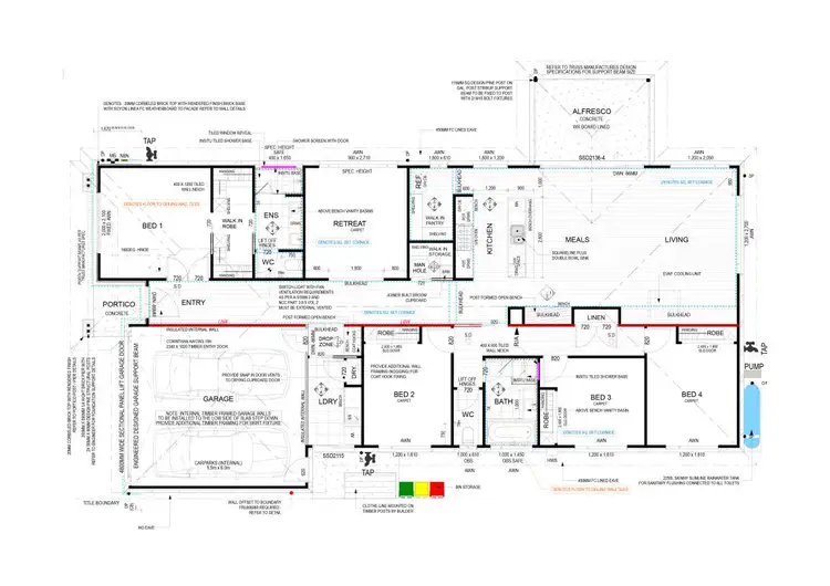 Floorplan of Homely house listing, 99 Willoby Drive, Alfredton VIC 3350