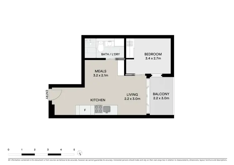 Floorplan of Homely apartment listing, G05/80 Carlisle Street, St Kilda VIC 3182
