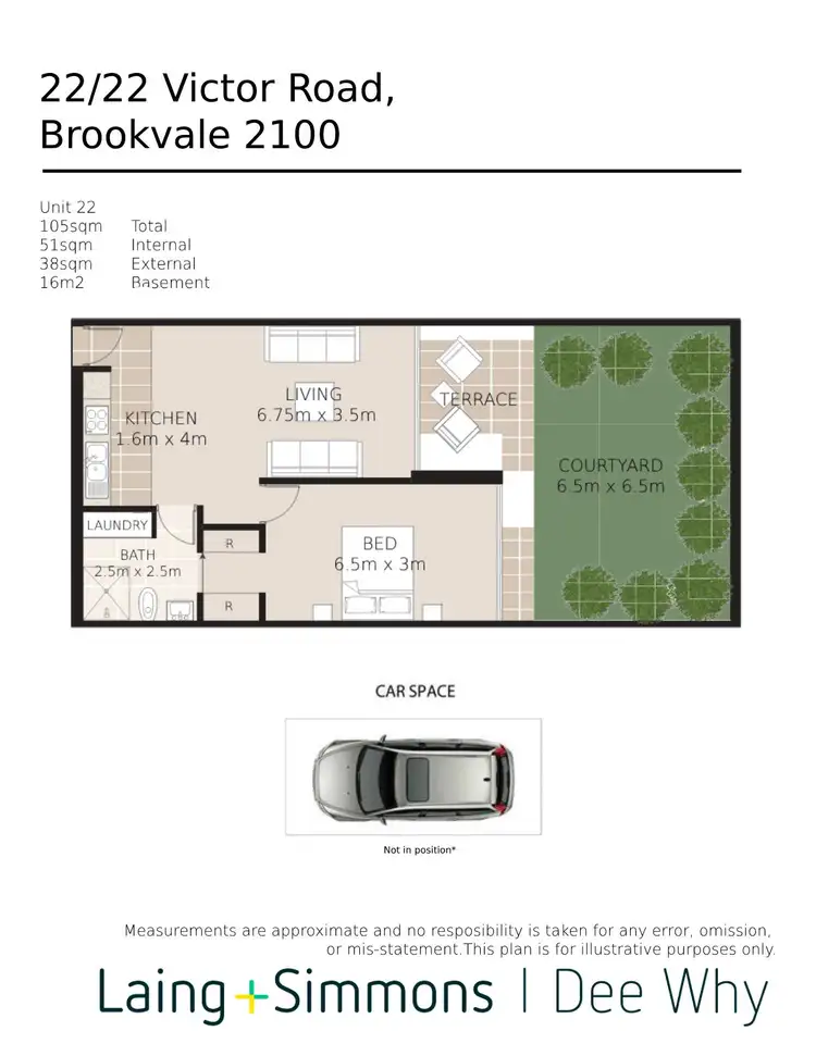 Floorplan of Homely apartment listing, 22/11-13 Shackel Avenue, Brookvale NSW 2100