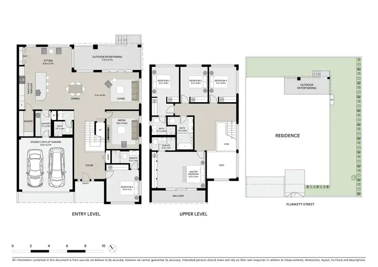Floorplan of Homely semi-detached listing, 1 Plunkett Street, Marsfield NSW 2122