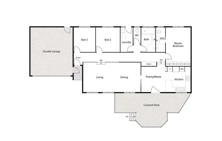 Floorplan of Homely house listing, 224 Bugden Avenue, Fadden ACT 2904