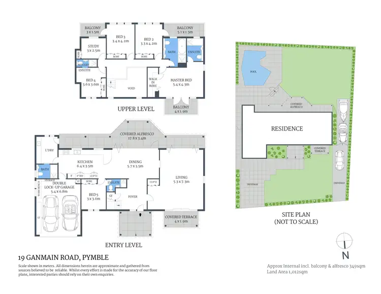 Floorplan of Homely house listing, 19 Ganmain Road, Pymble NSW 2073