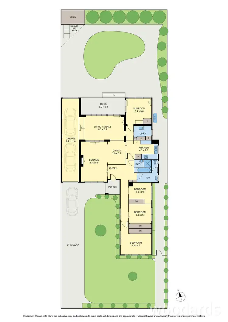 Floorplan of Homely house listing, 10 Grammar Street, Strathmore VIC 3041