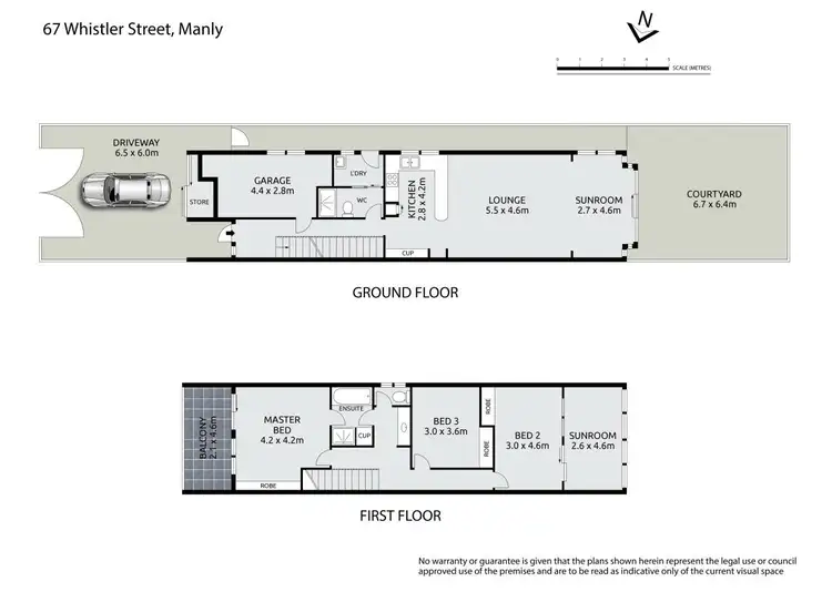 Floorplan of Homely house listing, 67 Whistler Street, Manly NSW 2095