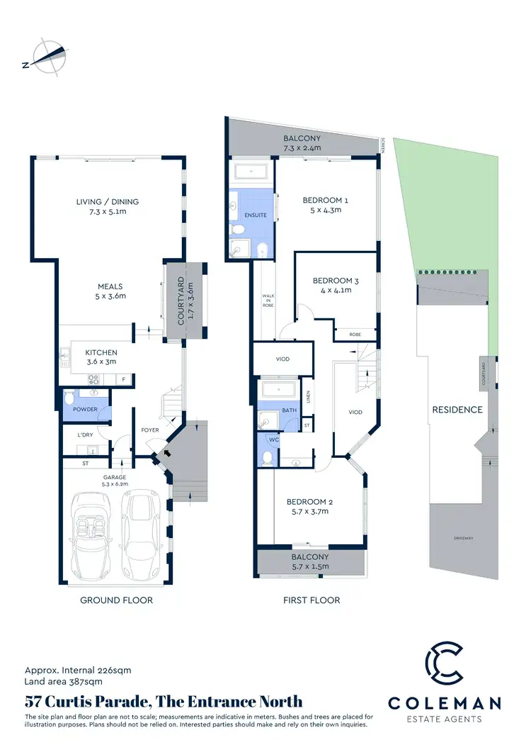 Floorplan of Homely house listing, 57 Curtis Parade, The Entrance North NSW 2261