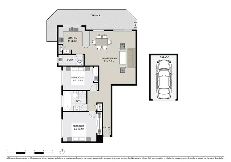Floorplan of Homely unit listing, 17/6 Lennox Street, Parramatta NSW 2150