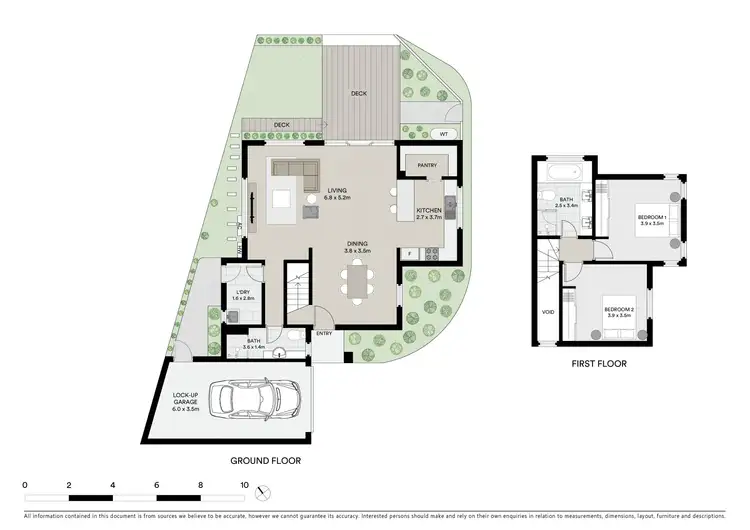 Floorplan of Homely townhouse listing, 6/5 Curzon Street, Ivanhoe VIC 3079
