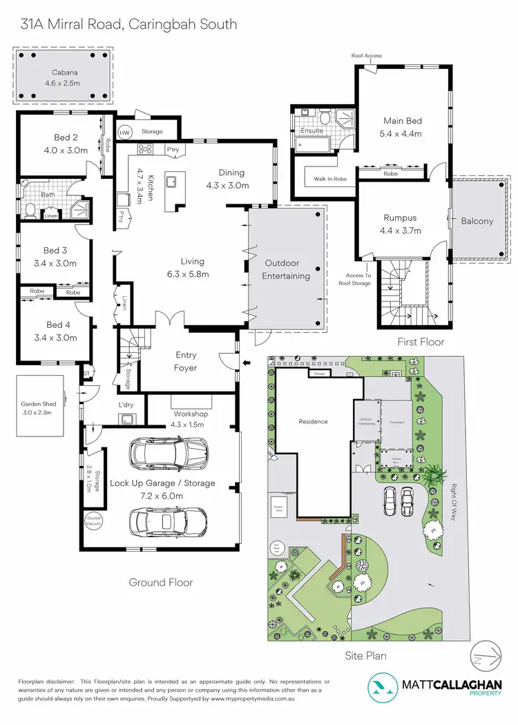Floorplan of Homely house listing, 31a Mirral Road, Caringbah South NSW 2229