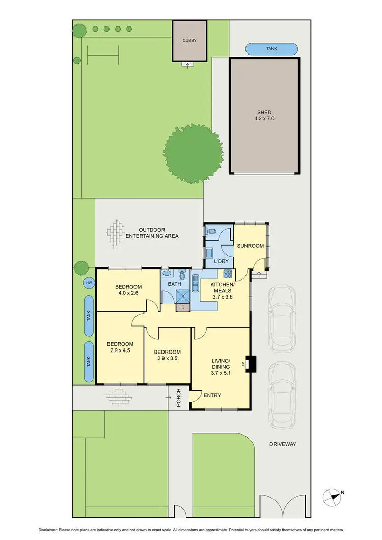 Floorplan of Homely house listing, 25 Jackson Parade, Coburg North VIC 3058