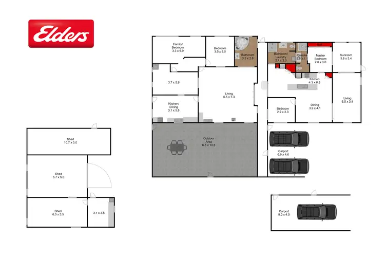 Floorplan of Homely house listing, 8 Bridge Street, Tarraville VIC 3971