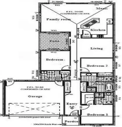 Floorplan of Homely house listing, 43 Robinson Street, Whyalla Jenkins SA 5609