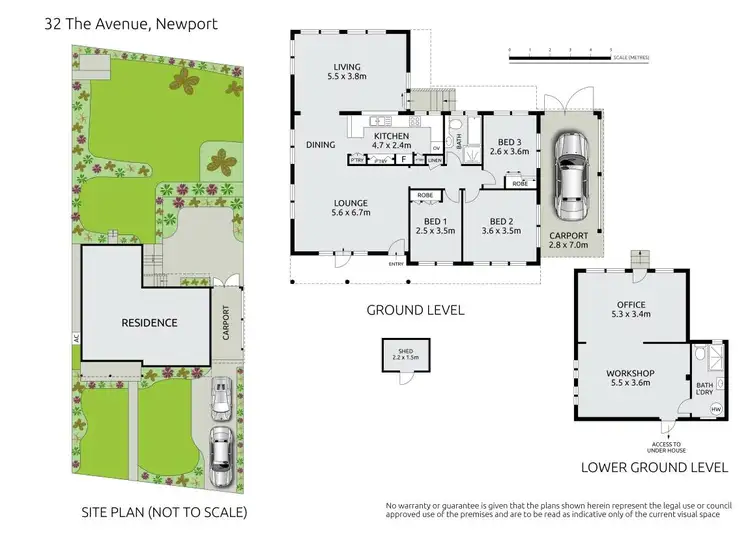 Floorplan of Homely house listing, 32 The Avenue, Newport NSW 2106