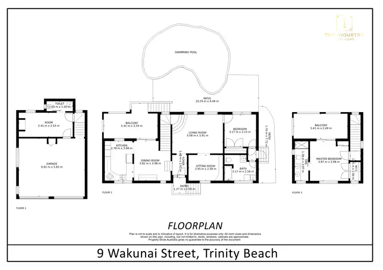 Floorplan of Homely house listing, 9-11 Wakunai Close, Trinity Beach QLD 4879
