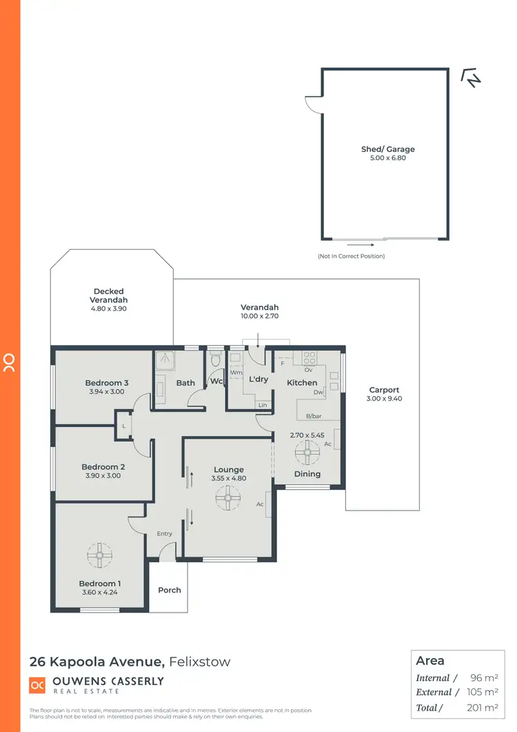Floorplan of Homely house listing, 26 Kapoola Avenue, Felixstow SA 5070