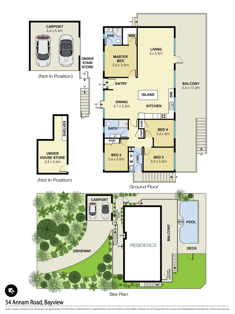 Floorplan of Homely house listing, 54 Annam Road, Bayview NSW 2104