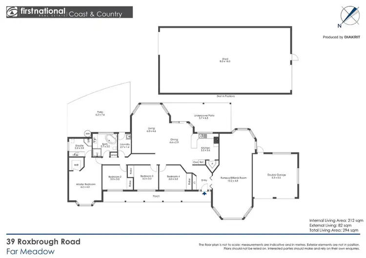 Floorplan of Homely house listing, 39 Roxbrough Road, Far Meadow NSW 2535