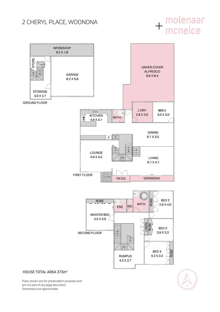 Floorplan of Homely house listing, 2 Cheryl Place, Corrimal NSW 2518