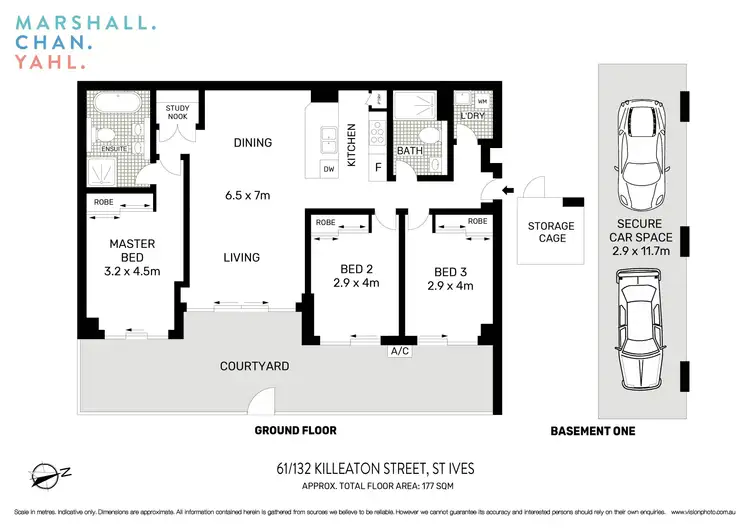 Floorplan of Homely unit listing, 61/132-138 Killeaton Street, St Ives NSW 2075