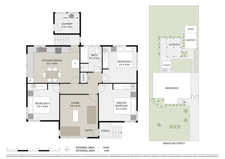 Floorplan of Homely house listing, 5 Bradford Street, West Rockhampton QLD 4700
