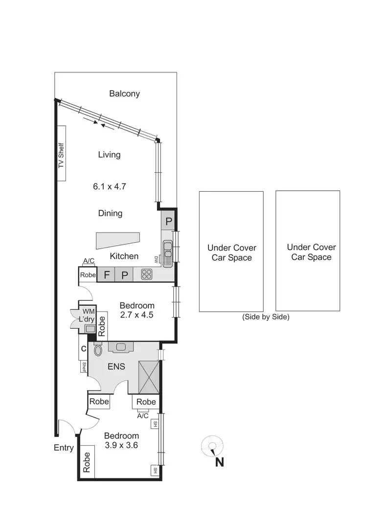 Floorplan of Homely apartment listing, 7/3 Ormond Esplanade, Elwood VIC 3184