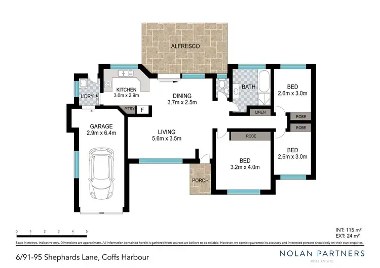 Floorplan of Homely house listing, 6/91-95 Shephards Lane, Coffs Harbour NSW 2450