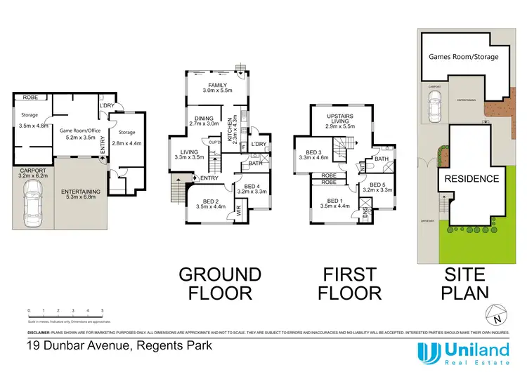 Floorplan of Homely house listing, 19 Dunbar Avenue, Regents Park NSW 2143