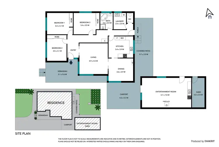 Floorplan of Homely house listing, 1 Chateau Court, Thomastown VIC 3074