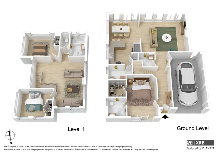 Floorplan of Homely townhouse listing, 1/16 Hayden Road, Clayton South VIC 3169