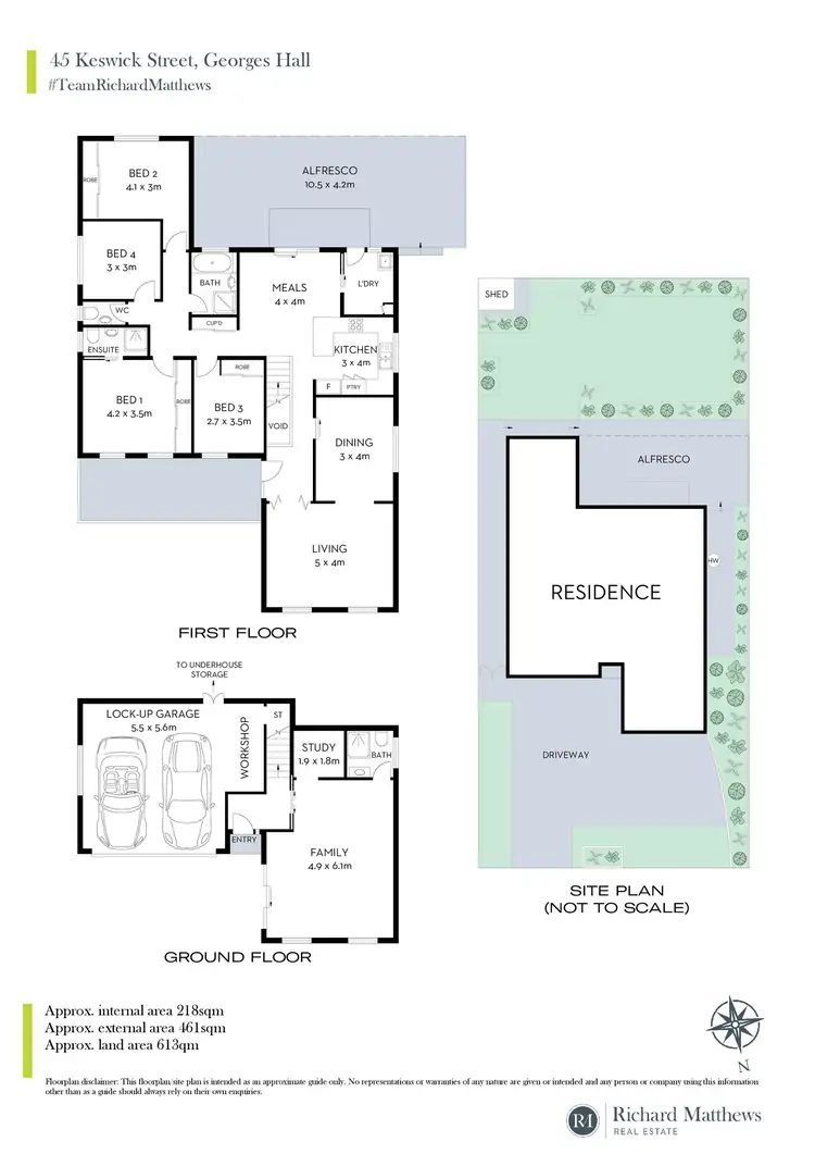 Floorplan of Homely house listing, 45 Keswick Street, Georges Hall NSW 2198