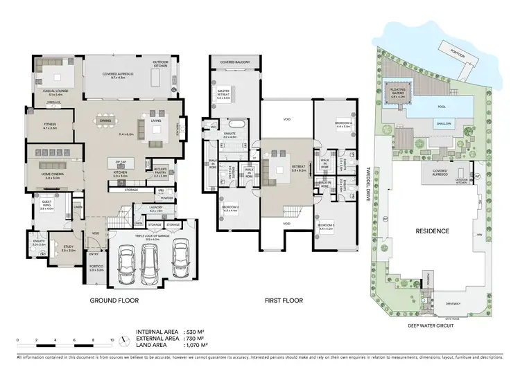 Floorplan of Homely house listing, 46 Deep Water Circuit, Pelican Waters QLD 4551