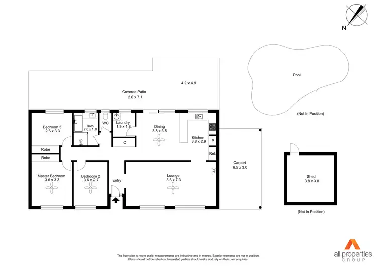 Floorplan of Homely house listing, 1 Arbour Way, Regents Park QLD 4118