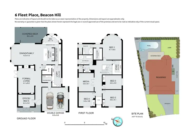 Floorplan of Homely house listing, 6 Fleet Place, Beacon Hill NSW 2100
