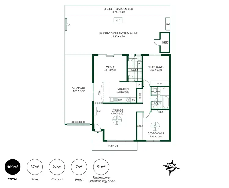 Floorplan of Homely house listing, 7/4 Walsh Court, Mount Barker SA 5251