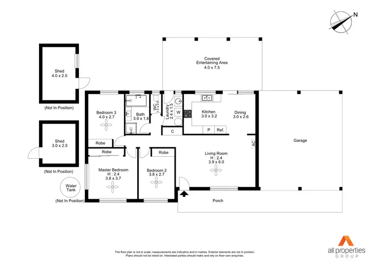 Floorplan of Homely house listing, 14 Rutyna Crescent, Crestmead QLD 4132