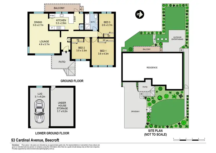 Floorplan of Homely house listing, 53 Cardinal Avenue, Beecroft NSW 2119