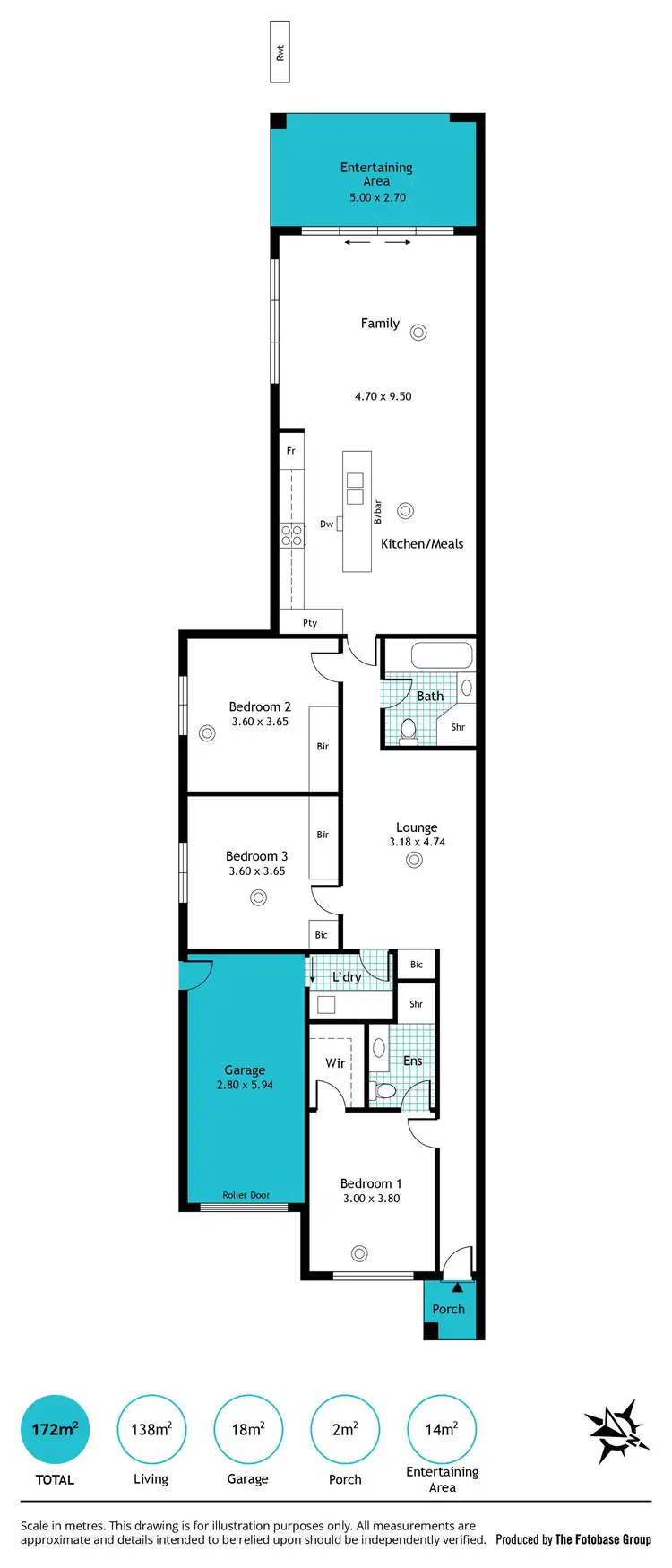 Floorplan of Homely house listing, 58 Garfield Avenue, Kurralta Park SA 5037