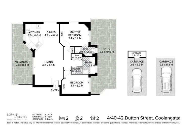 Floorplan of Homely unit listing, 4/40-42 Dutton Street, Coolangatta QLD 4225