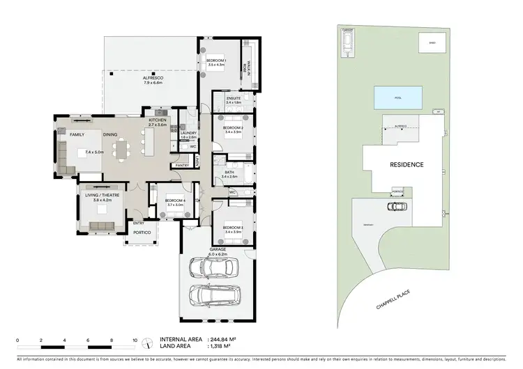 Floorplan of Homely house listing, 10 Chappell Close, Mudgee NSW 2850