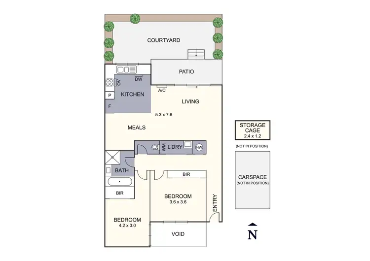 Floorplan of Homely apartment listing, 3/15 New Street, Ringwood VIC 3134