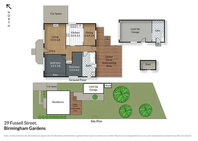 Floorplan of Homely house listing, 39 Fussell Street, Birmingham Gardens NSW 2287