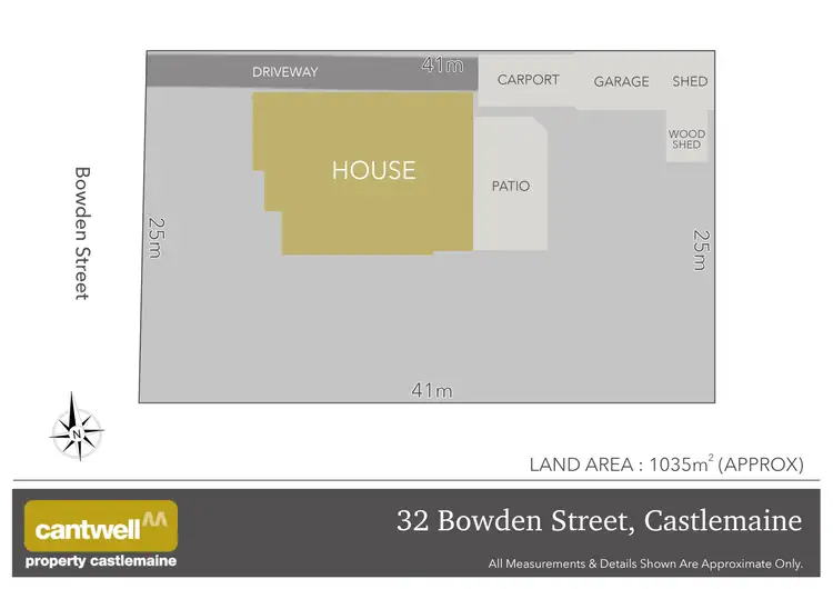 Floorplan of Homely house listing, 32 Bowden Street, Castlemaine VIC 3450