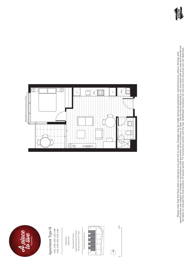 Floorplan of Homely apartment listing, 206/8 Burnley Street, Richmond VIC 3121