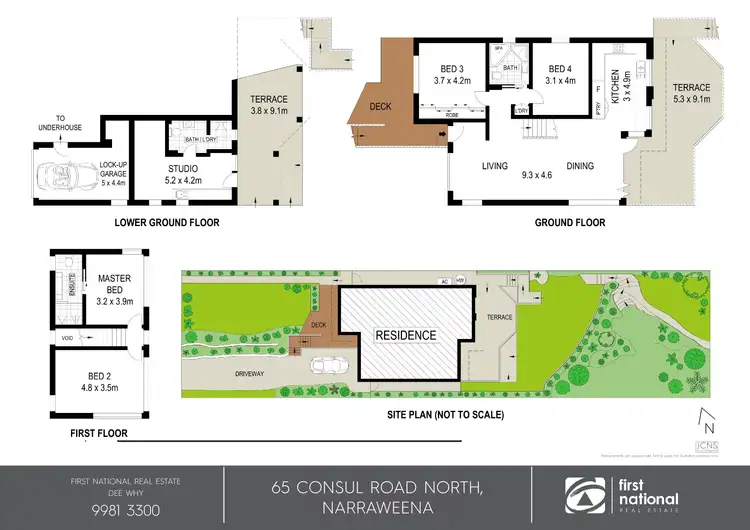 Floorplan of Homely house listing, 65 Consul Road North, Narraweena NSW 2099