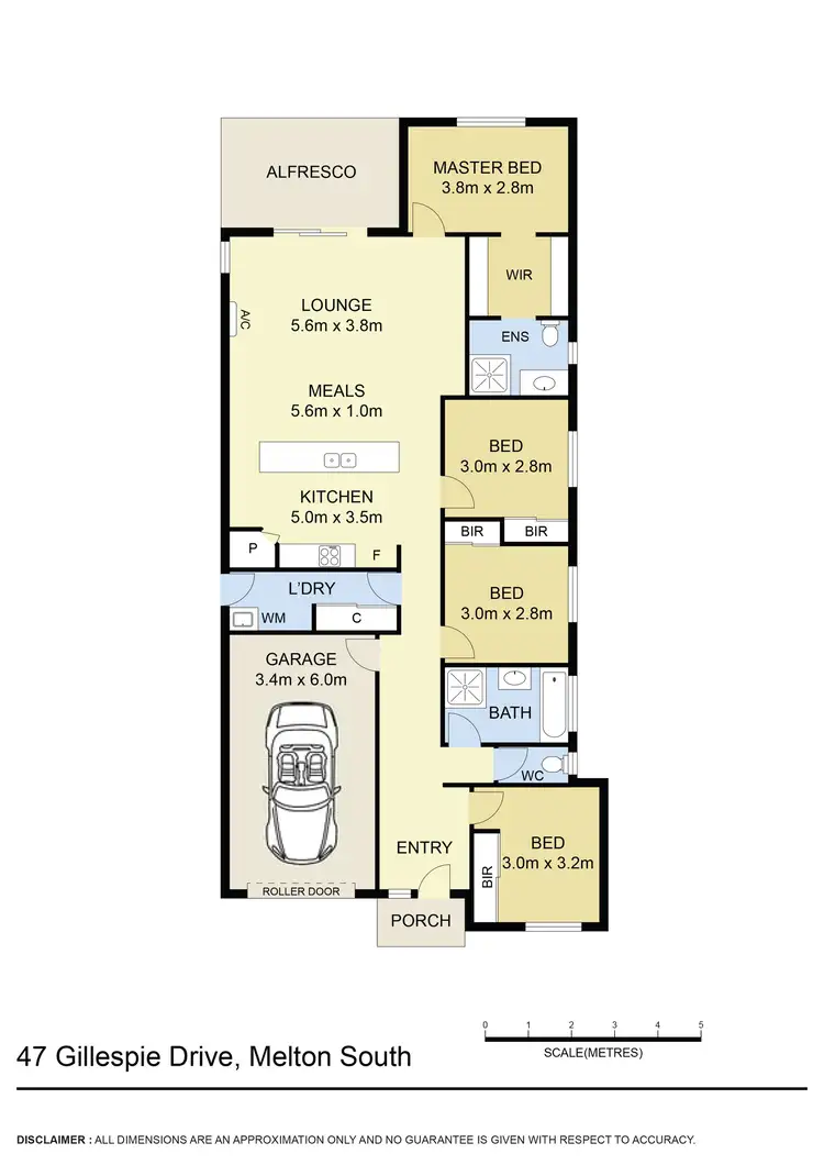Floorplan of Homely house listing, LOT 2 Gillespie Drive, Weir Views VIC 3338