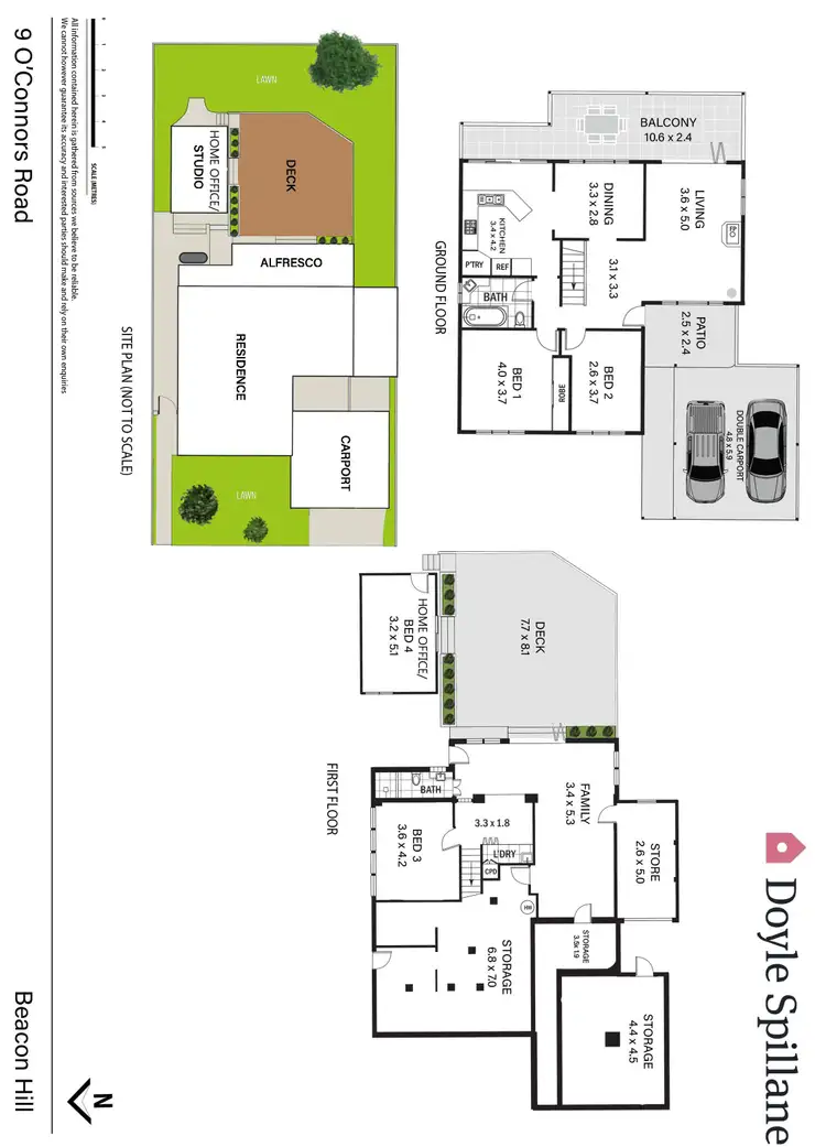 Floorplan of Homely house listing, 9 O'connors Road, Beacon Hill NSW 2100