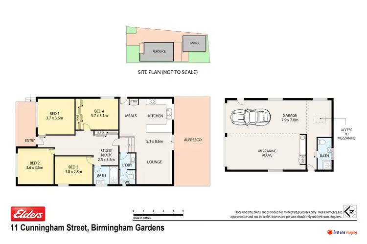 Floorplan of Homely house listing, 11 Cunningham Street, Birmingham Gardens NSW 2287