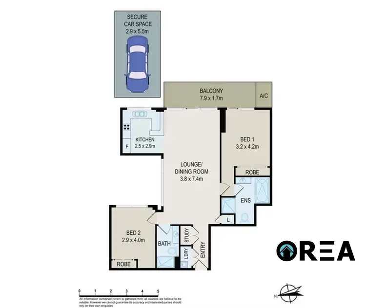 Floorplan of Homely apartment listing, 439/2 Stedman Street, Rosebery NSW 2018
