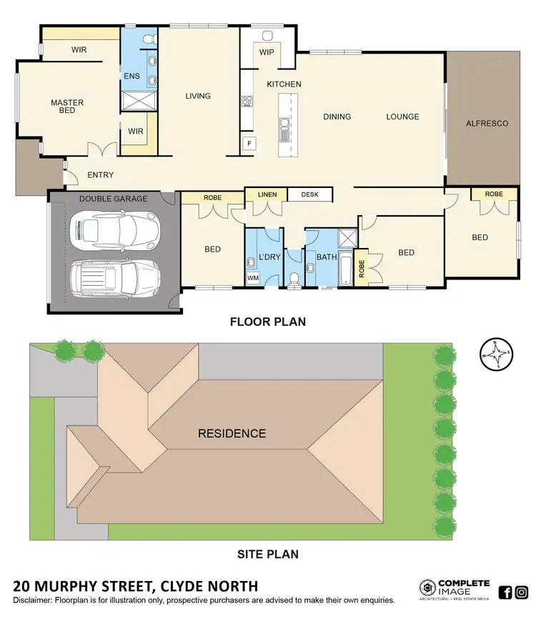Floorplan of Homely house listing, 20 Murphy Street, Clyde North VIC 3978